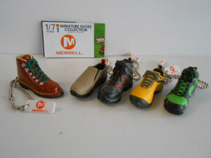 ♯Jxi29LZメレル1/7ミニチュアシューズコレクション5種MERRELL M♂TAKARATOMYARTS♀200円〓015274_c