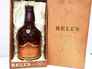 １円～【未開栓/古酒】BELLS ベルズ 12年 ファインオールド スコッチウイスキー 750ml 43％【富】