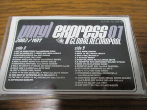 カセットテープ　 DJ DASK/ VINYL EXPRESS 01