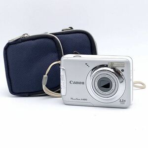 FN12304A【1000円スタート!!】Canon キャノン PowerShot A480 10.0MEGA PIXELS 6.6-21.6㎜ 1:3.0-5.8 カメラ デジタルカメラ 
