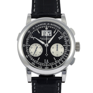 ランゲ＆ゾーネ A.LANGE & SOHNE ダトグラフ 403.035 ブラック/シルバー文字盤 中古 腕時計 メンズ