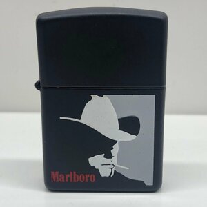 34【未使用】Marlboro　マルボロ　ZIPPO　ジッポ　オイルライター　喫煙具　喫煙グッズ 　コレクション　本体のみ　動作未確認