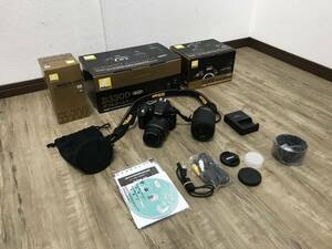 NIKON ニコン デジタル 一眼レフ カメラ D3300 ダブルズームキット 元箱付属