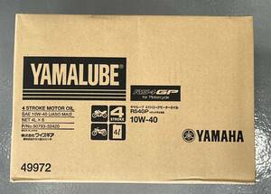 YAMAHA純正 ヤマルーブ RS4GP 4L×6缶 ワンケース【24L】 化学合成油 JASO：MA2 YAMALUBEシリーズ最高峰エンジンオイル