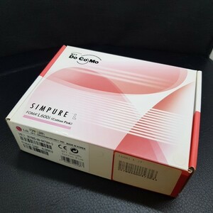 【未使用品】【送料無料】DoCoMo FOMA LGエレクトロニクス L600i Cotton Pink 製造番号：357895000473043