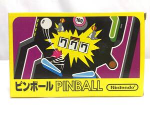 新品　未使用品　ファミコン　ピンボール　初期小箱版　 ／Nintendo　FC