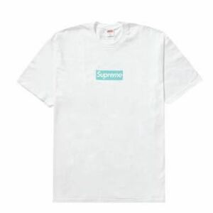 Supreme Small Box logo Tee Tiffany シュプリームボックスロゴ Tシャツ Mサイズ ティファニーWhite 白