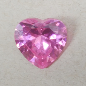 [10.63 ct] 合成ピンクサファイア ハートカット ルース 宝石 ジュエリー