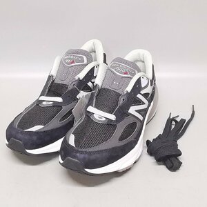 未使用 NEW BALANCE ニューバランス W990BK6 ブラック 黒 W990 BK6 26.5cm スニーカー アメリカ製 タグ付き Z4755