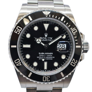 【天白】ロレックス サブマリーナデイト 126610LN ブラック ランダム SS メンズ 腕時計 自動巻き 2022年 保証書付 男