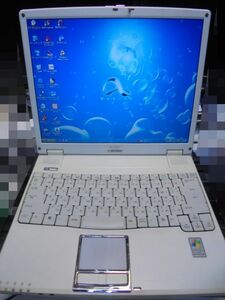 SHARP Mebius PC-CL1-5CE 14.1 インチ旧型ノート／WindowsXP Windows Me デュアルブート／動作調整済みA