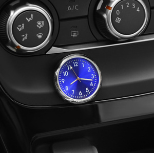 車時計ルミナスミニ　自動車内部スティックオンデジタル時計　メカニッククォーツ時計自動車