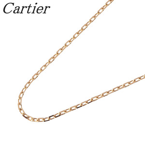 カルティエ チェーン ネックレス 46cm 750YG 新品仕上げ済 Cartier【15976】