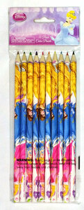 Disney (ディズニー) プリンセス　色鉛筆10本セット　カラーペンシル