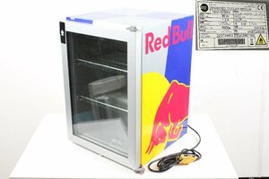 埼玉県 扉難有 引取推奨 レットブル 冷蔵庫 ショーケース ミディアムクーラー JOPT ポーカー Red Bull エナジードリンク 【現状品】