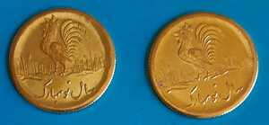 イラン 祝賀コイン 正月祭礼用 ２枚