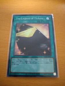 遊戯王 TDPR-JP004 The Legend of Tickets スーパーレア