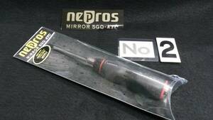 ＜16036メ＞　nepros　ネプロス　ND1P2-2　樹脂柄ドライバ　プラス　貫通　No2　未使用