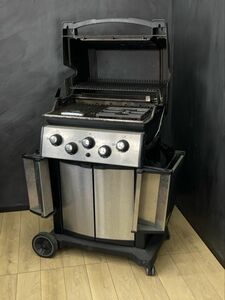 手渡し歓迎 Broil King ブロイルキング BBQグリル バーベキューグリル LPガス用 9878-83JP アウトドア キャンプ 動作未チェック/56851