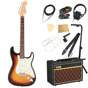 フェンダー Fender Made in Japan Hybrid II Stratocaster RW 3TS エレキギター VOXアンプ付き 入門11点 初心者セット