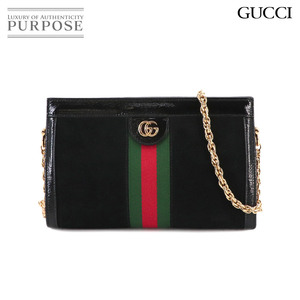 グッチ GUCCI オフィディア GG スモール ショルダー バッグ レザー スエード ブラック 503377 Ophidia Small Shoulder Bag 90230628