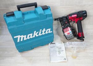 【動作良好!!】 makita マキタ 65mm 高圧エア釘打機 AN633H　エア工具 高圧　G240226912