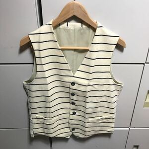  【長期保管品】 ★ MACKINTOSH PHILOSOPHY マッキントッシュフィロソフィーニットベスト 40