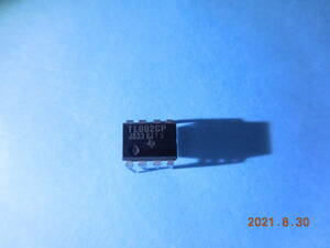 TI TL092CP JFET ２回路入 オペアンプ DIP-8P 4個1組 #272