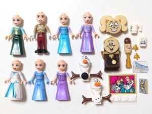 LEGO★ 正規品 ディズニー プリンセス ミニフィグ 同梱可能 レゴ Disney シンデレラ アナ雪 ラプンツェル 美女と野獣 王子様 オラフ