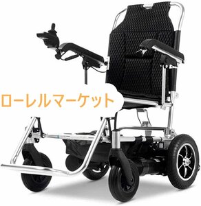 自動補助車椅子 電動車椅子 極上品★ 220ポンド ポータブル折りたたみ式パワーコンパクトモ ヘビーデューティーをサポート 13Ahリチウム