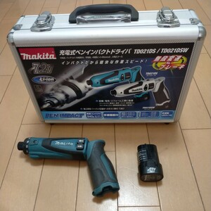 マキタ　充電式ペンドライバドリル　DF010D　バッテリー　箱付【箱違い】