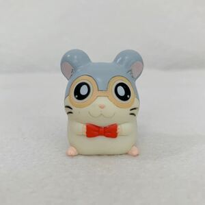 めがねくん 「とっとこハム太郎」指人形　ソフビフィギュア★高さ約3.5cm〈K10