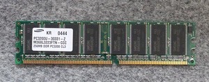 Samsung PC3200U-3031-Z 256MB DDR PC3200 CL3