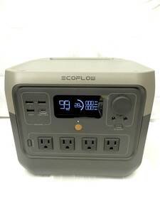 ●●美品 動作確認済 EcoFlow RIVER 2 PRO ZMR620-B-JP ポータブル電源 768Wh バッテリー エコフロー AC ソーラー USB-C 充電●●