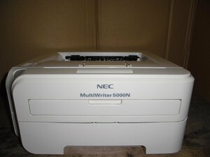 ♪中古レーザープリンタ【NEC MultiWriter 5000N】トナー/ドラムなし♪2310171