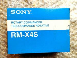 【新品未使用】SONY RM-X4S ロータリーコマンダー（ワイヤード）