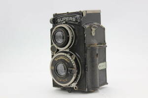 【訳あり品】 フォクトレンダー Voigtlander Superb 7.5cm F3.5 二眼カメラ s9291