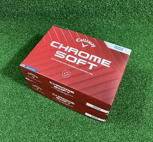 CALLAWAY【キャロウェイ】CHROME SOFT【クロムソフト】トリプル・トラック【ホワイト】日本正規品　24年モデル