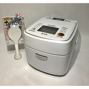 三菱電機 IHジャー炊飯器 備長炭 炭炊釜 3.5合炊き ピュアホワイト NJ-SE066-W