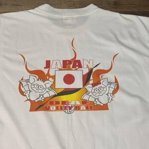◎日本デフバレーボール パラリンピック Tシャツ Tシャツ JAPAN DEAF VOLLEYBALL shirt