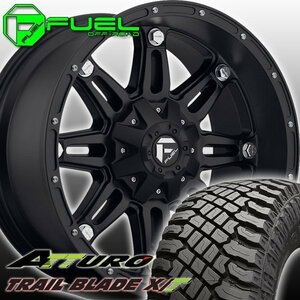 FUEL D531 HOSTAGE ハイラックス ピックアップ 20インチタイヤホイールセット ATTURO TRAIL BLADE XT 275/55R20 285/55R20 305/55R20