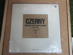 ★CZERNY/ツェルニー５０番練習曲/ピアノ/レコード/LP★