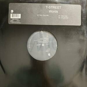 T-STREET / WORDS オリジナルGERMANY盤