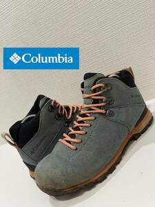 ★Columbia★コロンビア★Meteor Mid★メテオ ミッド★OMNI-TECH★オムニテック★トレッキングシューズ★登山靴★スエード★23.5cm★YU0246