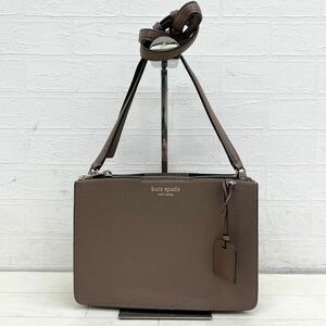 1429◎ Kate spade NEW YORK ケイトスペード バッグ 鞄 ショルダー 斜めがけ 肩掛け カジュアル ブラウン レディース