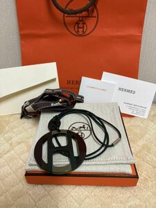 HERMESバッファローホーンH エキップペンダント