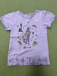 ディズニー　女の子　半袖Tシャツ　130cm 塔の上のラプンツェル 2着・くまのプーさん1着セット