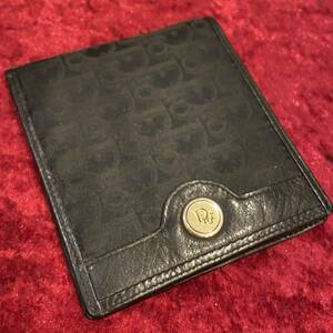 vintage Dior クリスチャンディオール トロッター 二つ折り財布 折りたたみ財布