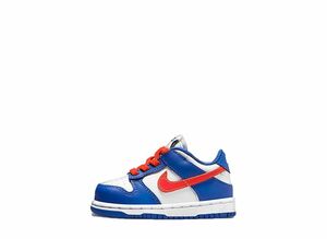 Nike TD Dunk Low "Mismatched Swooshes" 10cm CW1589-104