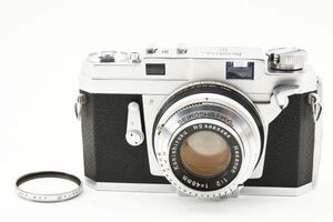 【美品 動作確認済】 Konica コニカ III Rangefinder Film Camera Hexanon 48mm f/2 2100007
